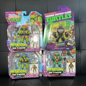 Nickelodeon Teenage Mutant Ninja Turtles Mutations Figures